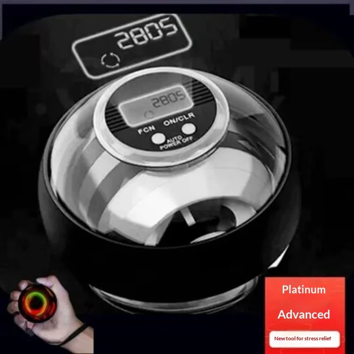Gyro Power Wrist Exercise Ball – Stress Relief & Strength Trainer